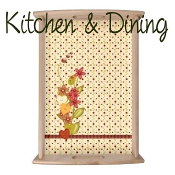 serving trays, table runners, kitchen towels and more